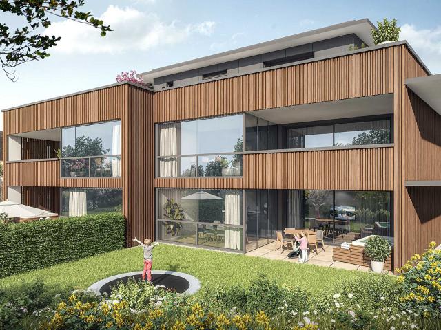 Exklusive 4½ Zimmer Gartenwohnung mit Wintergarten