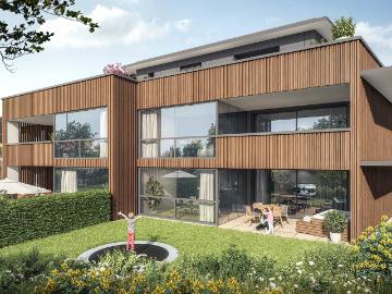Exklusive 4½ Zimmer Gartenwohnung mit Wintergarten
