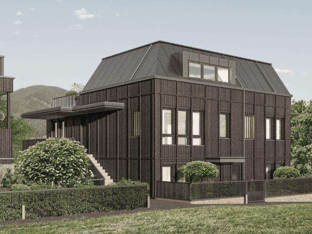 3 5 Zimmer Dachterrassenwohnung OG + DG 130,2 m² mit 38 m² Dachterrasse und 8 m² Balkon