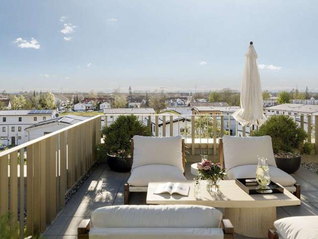 Exklusive 4 Zimmer Dachterrassenwohnung in Südausrichtung