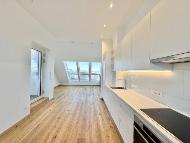 PROVISIONSFREI 4 ZIMMER DG MAISONETTE + 2 TERRASSEN + 360° BLICK ÜBER WIEN