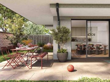 Exklusive 4 Zimmer Maisonette mit Sonnenterrasse & 152 m² privatem Garten