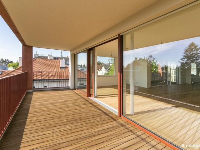 Exklusive 4 Zimmer Neubauwohnung mit zwei Balkonen und traumhaftem Grünblick in Gersthof