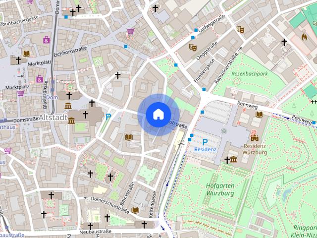 Exklusive 4 Zimmer Wohnung mit traumhaftem Dom & Festungsblick