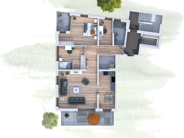 Exklusive 4 Raum Wohnung am Großen Garten