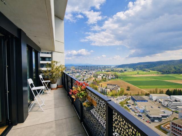 Exklusive 5.5 Zimmer Wohnung im 33 Obergeschoss des Towers Three Point