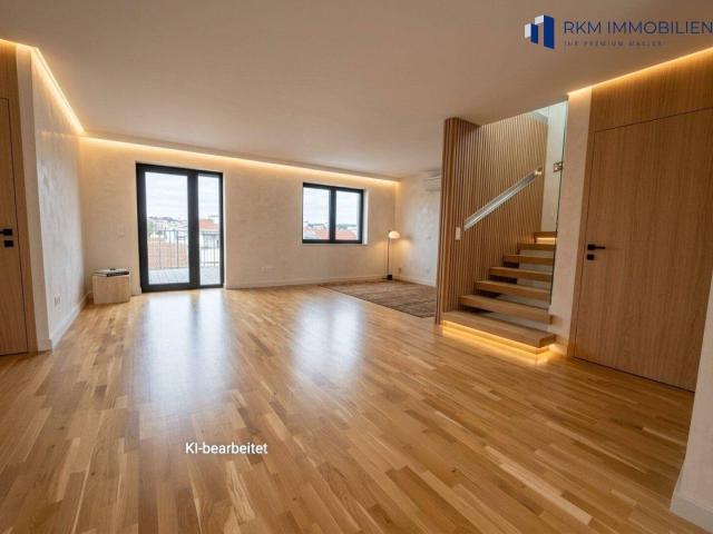 Exklusive 5 Zi Dachgeschosswohnung mit 2 Balkonen, Terrasse & Erstbezug in 1180 Wien