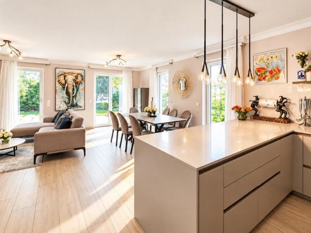 Exklusive 5 Zimmer Gartenwohnung + Hobbyraum zum Vermieten