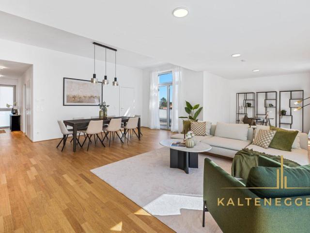 Exklusive Alleinlage im Dachgeschoss: 185 m² Penthouse mit 78 m² Terrassen – ohne Dachschrägen