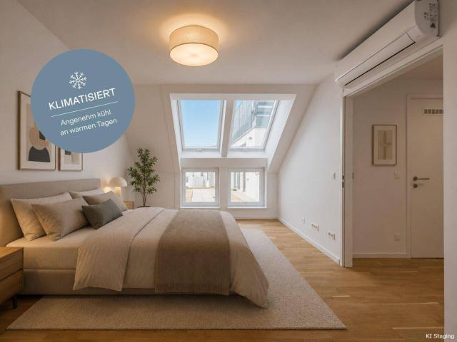 Exklusive Ausstattung inkl. Klimaanlage | Chance auf wertbeständige DG Wohnung mit Wohlfühlfaktor!
