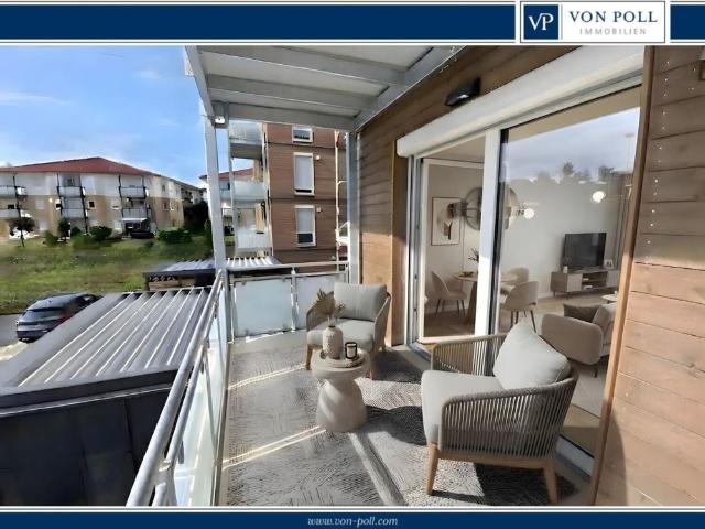 Exklusive, barrierefreie 3 Zimmer Wohnung mit Balkon im 1. OG modern & nachhaltig KfW 40