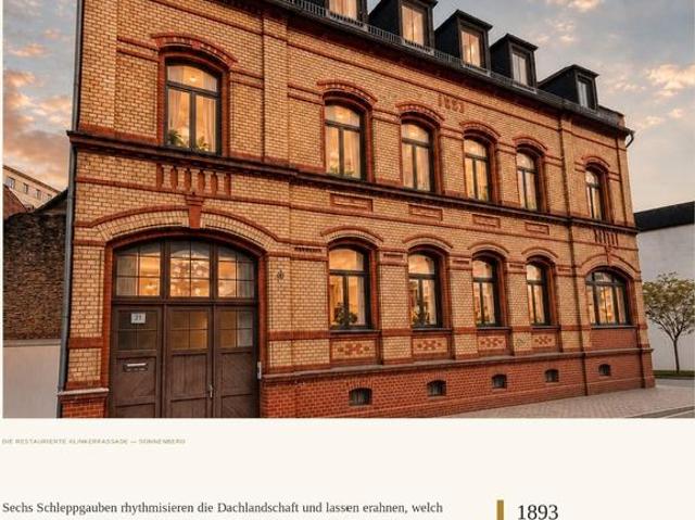 Exklusive Beletage Wohnung 104 m² Sonnenberg Stellplatz