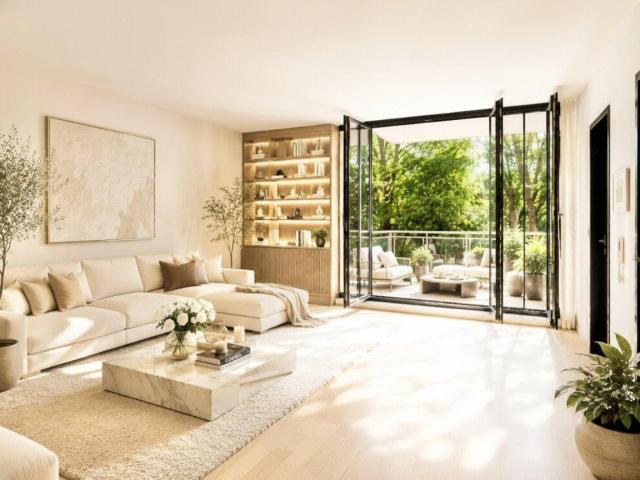 Exklusive Garçonnière in Oberdöbling gegenüber dem Rudolfinerhaus – in idyllischer Grünruhelage mit Balkon, Sauna & Tiefgarage