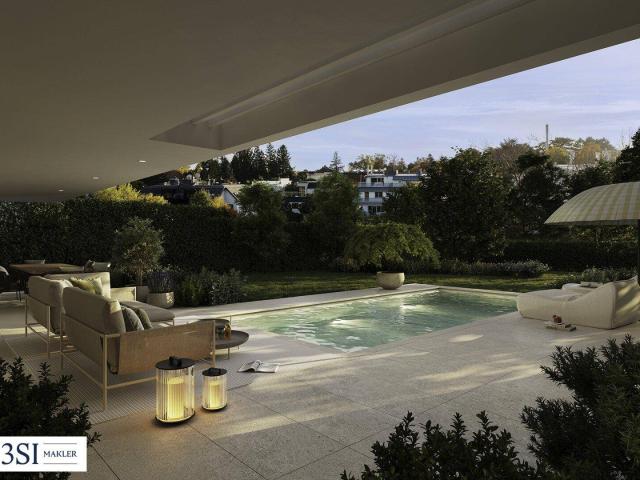Exklusive Gartenresidenz mit großzügiger Terrasse, Hobbykeller, Privatgarten und Pool