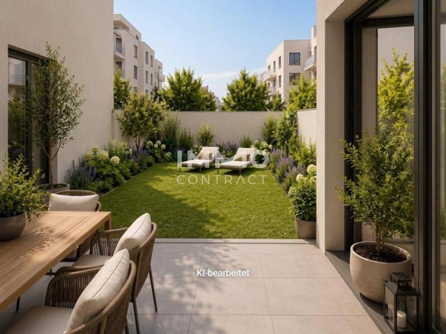 Gartenwohnung Neubau Erstbezug 2 Zimmer Wohnung mit Terrasse und Eigengarten nahe Schönbrunn!