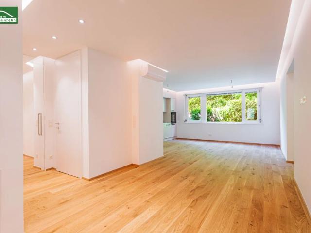 Exklusive Gartenwohnung in absoluter Ruhelage im 18. Bezirk – 5 Zimmer | Terrasse, Garten, Pool & Sauna
