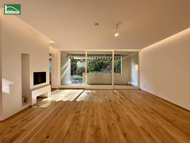 Exklusive Gartenwohnung in absoluter Ruhelage im 18. Bezirk – 5 Zimmer | Terrasse, Garten, Pool & Sauna