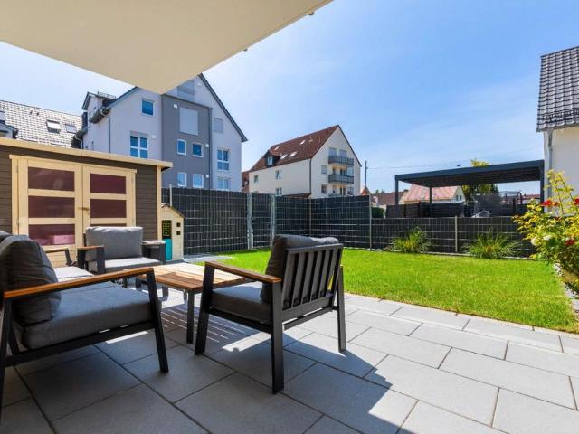 Exklusive Gartenwohnung in Bestlage von Bobingen