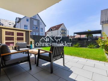 Exklusive Gartenwohnung in Bestlage von Bobingen