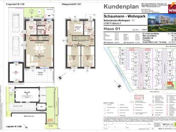 Exklusive Doppelhäuser zur Miete in Pottendorf – Ihr Traumhaus wartet! 1/1 Haus 1