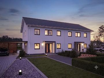 Exklusive Doppelhaushälfte in Gebersdorf
