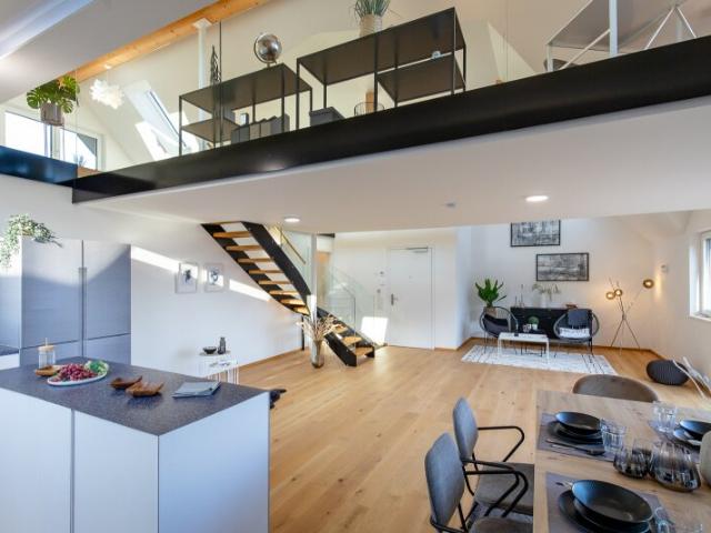 Exklusive Dachatelierwohnung in St. Gilgen