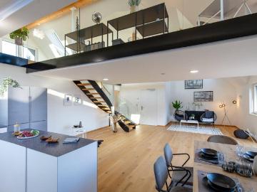Exklusive Dachatelierwohnung in St. Gilgen