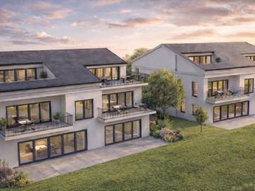 Exklusive Dachgeschosswohnung in direkter Mainlage mit Terrasse und Loggia