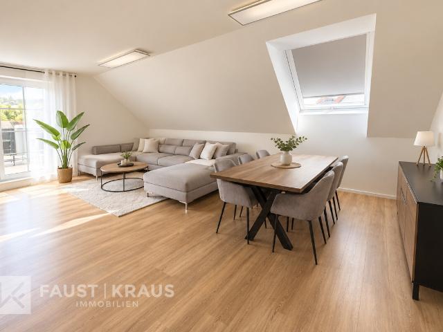 Exklusive Dachgeschosswohnung mit großer Dachterrasse – Neubau 2025, modern & energieeffizient in Wiesen