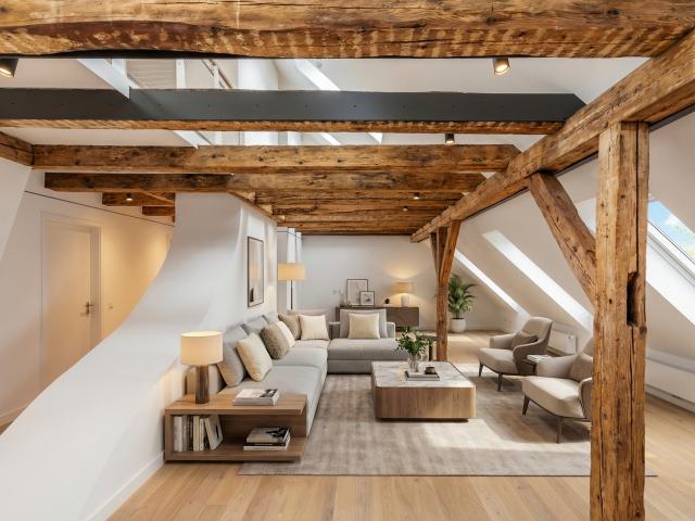 Exklusive Dachgeschosswohnung mit Loftcharakter Rarität in Toplage von München