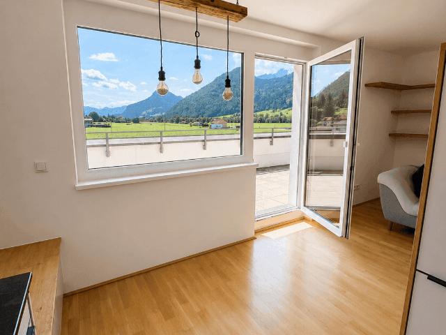 Exklusive Dachterrassenwohnung mit Südterrasse, Balkon und Tiefgarage | Erstbezug 2018 | Erpfendorf