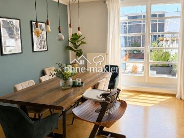 Exklusive Dachterrassenwohnung mit Wintergarten und Tiefgaragenstellplatz in Berlin Mitte
