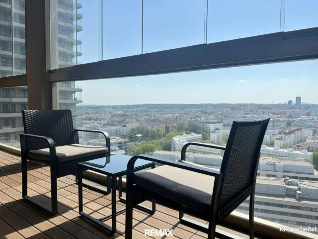 Exklusive Designwohnung mit Skyline Blick – Wohnen auf höchstem Niveau nahe U3