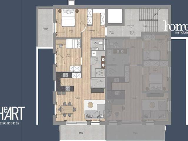 Exklusive Dreizimmer Terrassenwohnung in Hart im Zillertal | HeARTmoments TOP 04 PROVISIONSFREI DIREKT VOM BAUTRÄGER