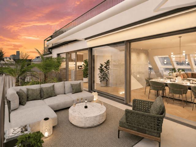 Exklusive Duplexwohnung mit Dachterrasse und Panoramablick über Wien | Stiege 1 Top 36 + 37
