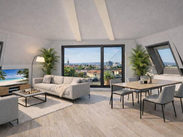 Exklusive Eigentumswohnungen 2 Zimmer Dachgeschosswohnung mit großem Dachgarten