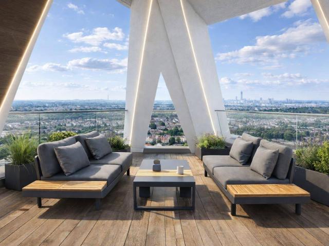 Exklusive Eigentumswohnungen 2 Zimmer Dachgeschosswohnung mit Terrasse