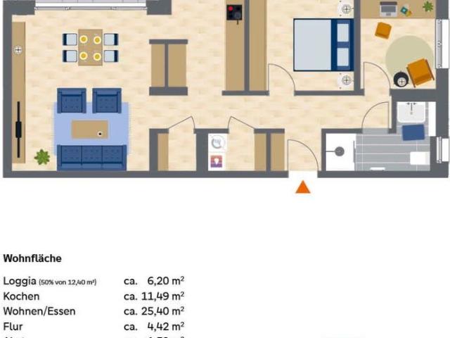 Exklusive Erdgeschosswohnung in zentraler Lage von Bramsche