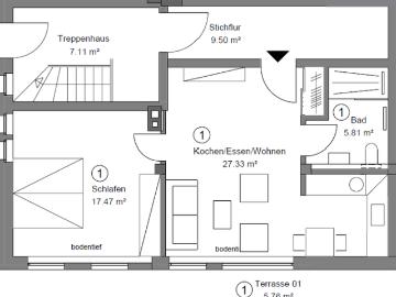 Exklusive Kapitalanlage: Vermietete Erdgeschosswohnung mit Privatgarten und stabilen Mieteinnahmen