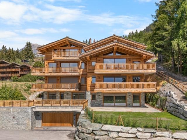 Exklusive Hauptresidenz in Plans Mayens | Blick & Ski in / Ski out