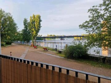 Exklusive Havelblick Wohnung in der Wasserstadt Spandau – Balkon