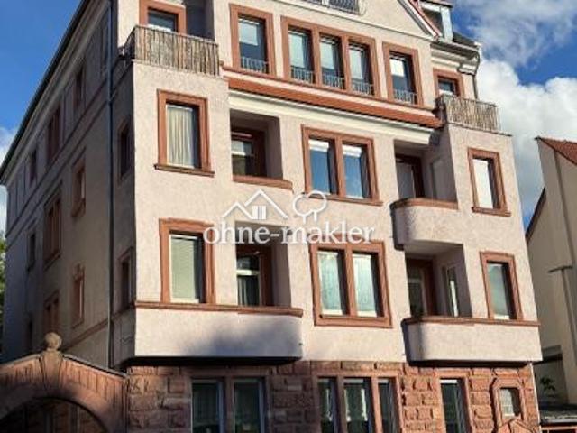 Exklusive, helle 2 1/2 Zimmer Dachgeschosswohnung Stadtmitte Aschaffenburg mit Balkon Nähe Main