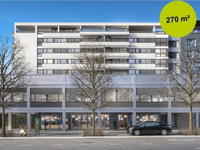 Exklusive Ladenfläche mit bester Sichtbarkeit in Zug