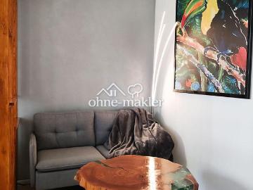 Exklusive möbilierte 1 Zimmer Wohnung mit gehobener Innenausstattung, Balkon und EBK in SiFi