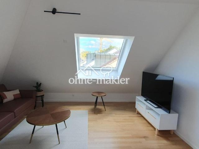 Exklusive möblierte Dachterrassenwohnung in Solln – eigener Lift & ruhige Villenlage