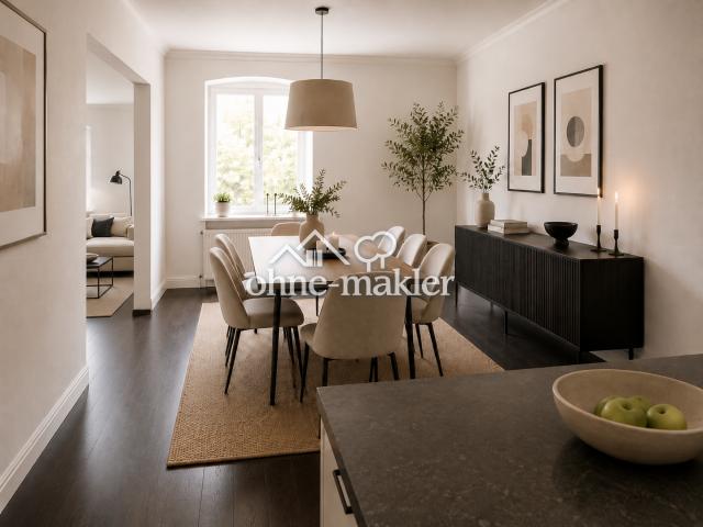 Exklusive, moderne Wohnung mit Dachterrasse offener Küche, Kamin und TG Stellplatz