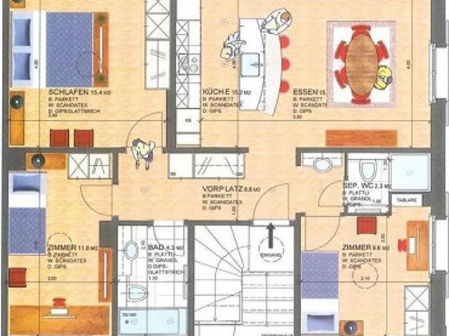 exklusive, moderne Familienwohnung mitten in Bern