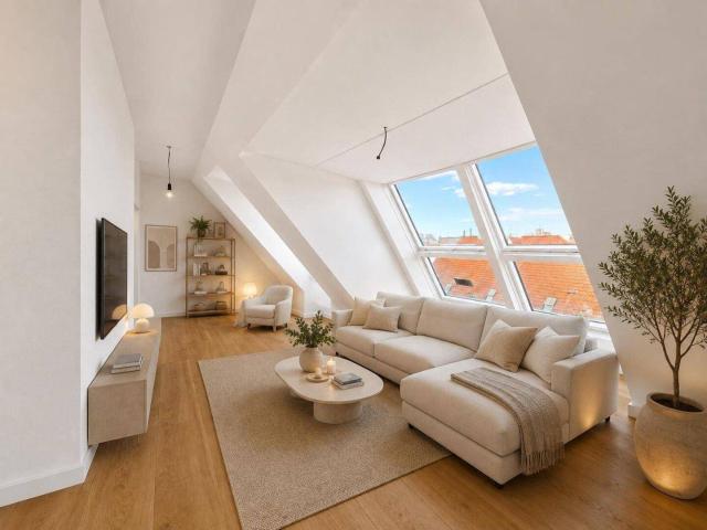 Exklusive Maisonette 3 Zimmer DG Wohnung mit Balkon, Terrasse & Klimaanlage nahe U Bahn in 1030 Wien