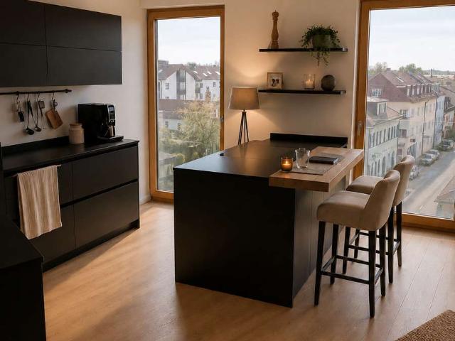 Exklusive Maisonette Wohnung direkt am Kapellplatz inkl. zwei Loggien