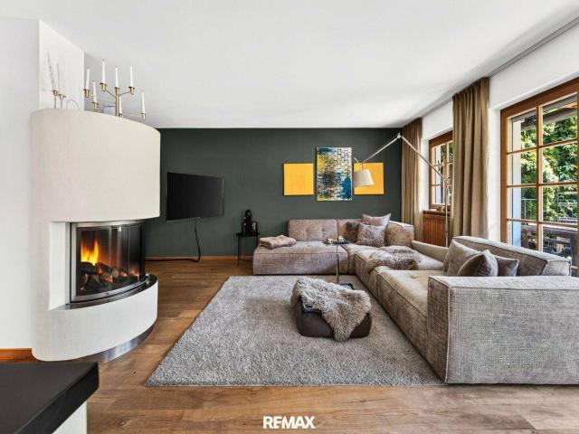 Exklusive Maisonette mit Garten, Hauscharakter & Panoramablick auf die Streif – in ruhiger Bestlage von Kitzbühel
